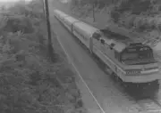 East Bank Pennsylvania Amtrak 266 train Kinzers Pennsylvania Train Old Photo