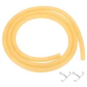 3.3 Ft Latex Rubber Tubing, 3/16"(5mm) ID x 5/16"(8mm) OD Rubber Tubing Tube