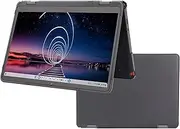 [mCover] Hard Shell Case ONLY Compatible for 2023~2024 12.2" Lenovo 500E Yoga Chromebook Gen 4 Gen4 2-in-1 Laptop (NOT Fitting Any Other Lenovo Models)- Black