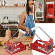 Stainless Steel French Fry Cutter Potato Vegetable Slicer Chopper Dicer NEW-