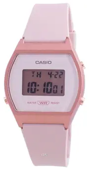 Casio Alarm Backlight Timer Stopwatch Digital LW-204-4A LW-204-4 Ladies Watch