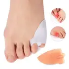 1Pair Adjustable Silicone Gel Toe Separator with Bunion Protector Foot C XT