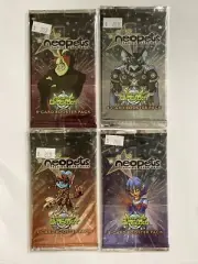 Neopets TCG Return Of Dr Sloth Sealed Booster Pack Art Set x4 WOTC
