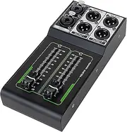 Studio Monitor Controller - Passive Volume Control Device | 70mm Smooth Fader | 1 Input 2 Output Audio Interface | High-Fidelity Sound Adjustment | Professional Mixing Console for Studio Home Audio