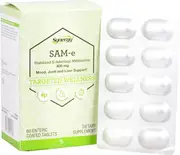 Vitacost Synergy SAM-e -- 400 mg - 60 Enteric Coated Tablets