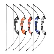 60" Straight Bow Set 30-40lbs Takedown Recurve Bow Archery Fishing Hunting Shoot
