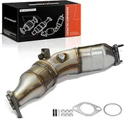 Catalytic Converter with Gasket Kit Direct-Fit Compatible with Nissan 370Z, 350Z & Infiniti EX35, EX37, FX37, FX35, G35, G37 2008, G37, M35, M37, Q40, Q50, Q60, 3.5L 3.7L, E.P.A. Compliant