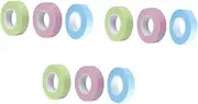 Healeved 12Rolls Breathable Eyelash Grafting Tapes Hypoallergenic Eyelash Extension Supplies for Beauty Salons and Personal Use