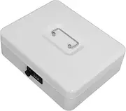 WEKADRIN Secure Locking Cash Box Elegant Stainless Steel Money Bank for Adults Savings Bank for Retail Supermarkets Restaurants Versatile Coin Container with Password