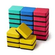 Favide 24 Pack Magnetic Whiteboard Dry Eraser Chalkboard Cleansers for