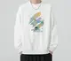 FINDSENSE X 2022 街頭時尚 男士 colorful塗鴉印花 圓領T恤 長袖外套 圖案T恤