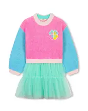Billieblush Love Graphic Jersey Dress