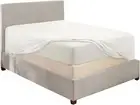 Extra Deep Pocket Full Fitted Sheet - White Full Size, 1800 Microfiber, Ultra So