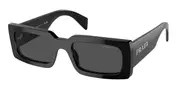 Prada PR A07S 1AB5S0 Men's Sunglasses Black Size 52
