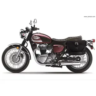 Kawasaki W400 W650 W800 復古防水蠟染帆布邊包 Z900RS caferacer