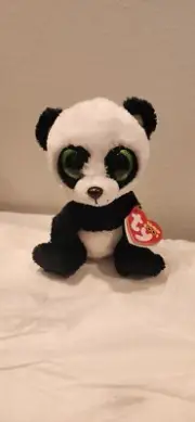 TY Beanie Baby Baboo the Panda 2015 with tag