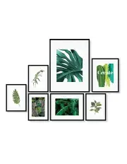 [Cooper & Co] Instant Gallery Wall 7 Piece Frame Set in Black