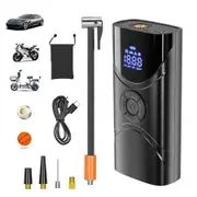 Tire Inflator Portable Air Compressor 9000mAh Battery PSI for Car Tires Motorbikes Balls Bicycles Air Pump