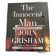 JOHN GRISHAM THE INNOCENT MAN “Murder and Injustice in a Small Town” Sealed New!