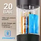Portable Wireless Electric Espresso Coffee Machine For Car And Home