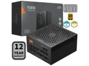 PCCOOLER CPS YS850 Fully Modular Power Supply, 80 PLUS Gold 850W PSU, 12V-2x6