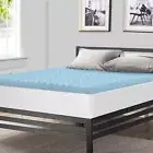 2-inch Soft Foam Toppers with Convoluted Egg Shell Design | Extends Mattress ...