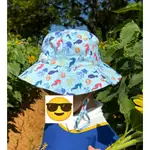 兒童抗UV 遮陽帽 漁夫帽 防曬帽 寶寶防曬帽 寶寶漁夫帽 遮脖漁夫帽