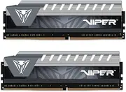 Patriot Viper Elite Series DDR4 8GB (2x4GB) 2666MHz PC4-21300 Dual Memory Kit (Black/Grey) - PVE48G266C6KGY