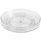 Lazy Susan Turntable Organizer Clear Rotating Turntable Organizer for mjw