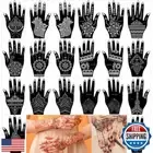 XMASIR 20 Sheets Henna Tattoo Kit Stencil for Hand, Temporary Airbrush Tattoo