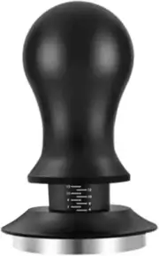 VT Calibrated Espresso Coffee Tamper 58.5mm, 30Lb Spring Loaded, Stainless Steel