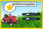 2 X RIDE ON MOWER BLADES MTD 42" (3 BOLT HOLE) SIDE DISCHARGE
