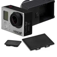 在飛比找Yahoo奇摩購物中心優惠-GoPro HERO 3+ 3 副廠 電池蓋+攝像機側蓋 防