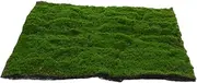 Abaodam Simulation Moss Mat Highly Realistic Artificial Plant for Outdoor and Indoor Decoration Versatile Fake Grass for Craft Projects and Centerpieces Faux Moss for Gardens and Sports