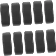 HONMEET 10pcs Menring Ring Set Silicone Rings Wide Silicone Ring for Men Women Fitness Ring Ergonomic Design