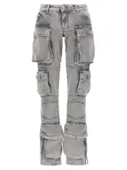 [The Attico] The Attico-Essie Jeans Grigio-Donna 24 Gray