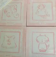 New C.R. Gibson Prints Baby First Artwork 4 Ready to Hang Canvas Amy Deitrich