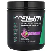 JYM Supplement Science, Pre JYM®, High Performance Pre-Workout, Grape Candy, 1.65 lbs (750 g)