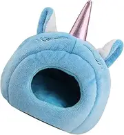 ROMISBABA Pet Rats Hamster Warm House Cave Nest Bed Rabbit Toys Hamster Toys Winter Warm Hideaway Random Color