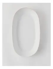 [Australian House & Garden] Lorne Oval Platter in Natural/White