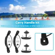 For Canoe Boat Kayak Side Mount Carry Handles w/ Pull T-Handle & Cord & Pad Eye