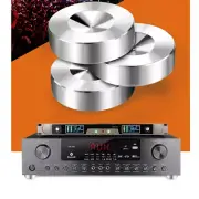 4PCS Stainless Steel HiFi Audio Amp Speaker Isolation Spike Stand Feet Pads Base