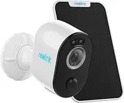 Reolink 2K Security Camera Outdoor Wireless Argus 3E + Solar Panel, 3MP Outdoor Camera with Rechargeable Battery, 2.4 GHz WiFi, Person/Vehicle/Animal Detection, Two-Way Audio, Color Night Vision