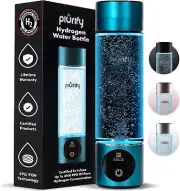 Portable Hydrogen Water Bottle - 4100+ PPB H2 Generator with OLED Display