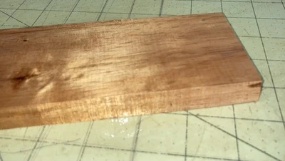 One Select Piece Hawaiian Koa Wood -8 2/3" x 3" x 1/2+" (#512)