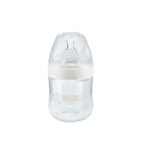 【NUK原廠直營賣場】【德國NUK】自然母感PP奶瓶150ml-附1號中圓洞矽膠奶嘴0m+