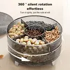 360-degree Rotating Storage Container Fruit Storage Container 360-degree