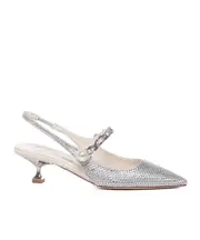 pointed high heels 38 White