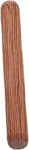 AUTSUPPL Wooden Clay Rolling Stick for Pottery DIY Craft Easy to Use Reusable Texture Roller for Polymer Clay Printing for Engraving and Shaping
