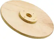 Kisangel Sports Dumbbell Wood Weight Plates Fractional Strength Plate Training Barbell Fitness Routine
